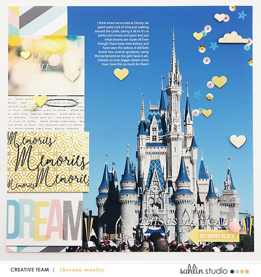 Hybrid Layout | Disney Cover Page