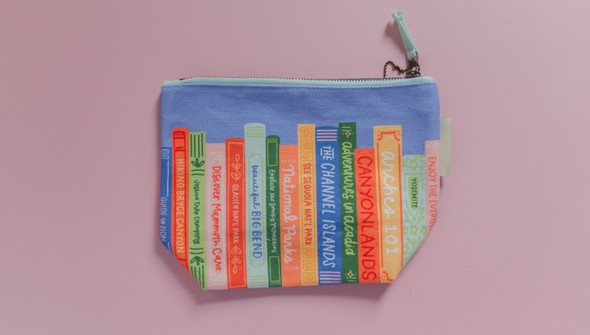 National Parks Books Canvas Pouch  gallery