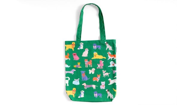 Dapper Dogs Tote Bag gallery