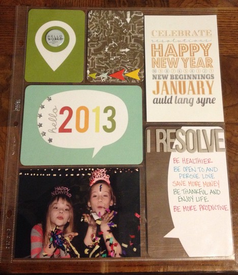Project Life "Year 30": Hello 2013