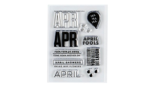 Stamp Set : 3x4 April Monthly Series by Hello Forever gallery