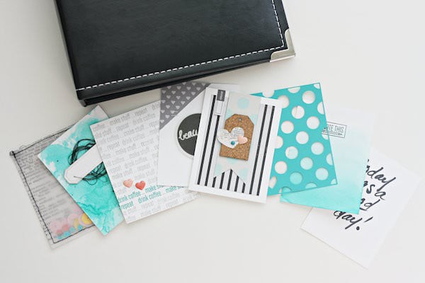 pocket page journaling cards