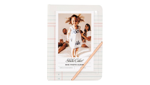 Mini Photo Album - Pink Ledger gallery