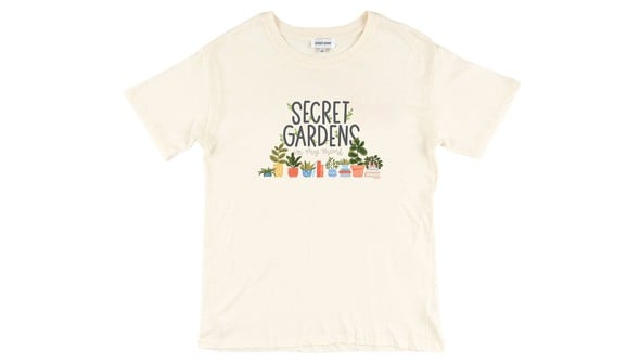 Secret Gardens - Pippi Tee - Ivory gallery