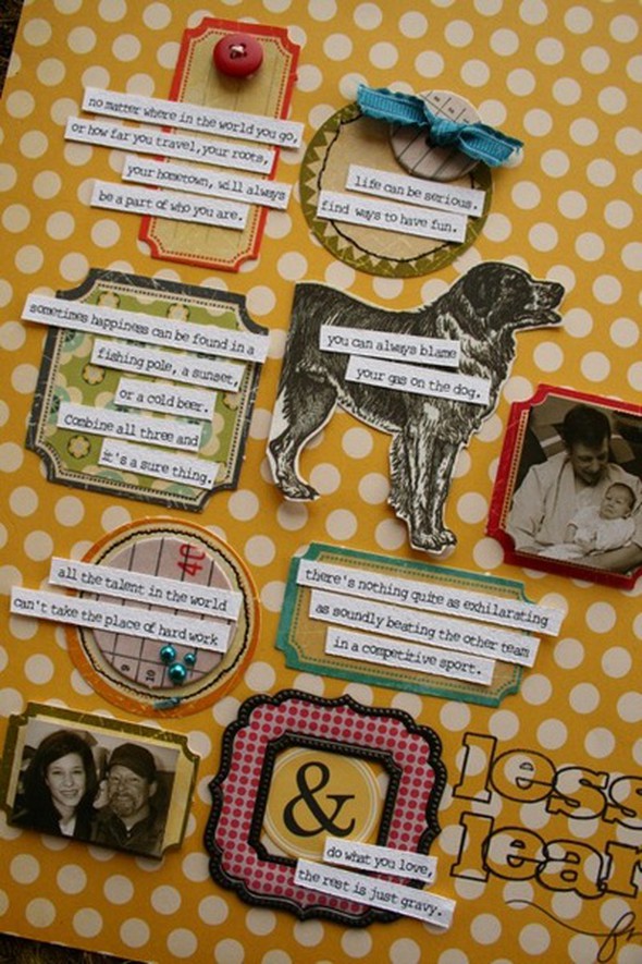 lessons learned  •  {Scrapbook Trends Dec. '09} by bluestardesign gallery