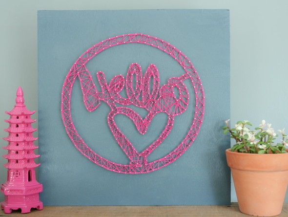 Hello Love ~ DIY String art  by JenRitchie gallery