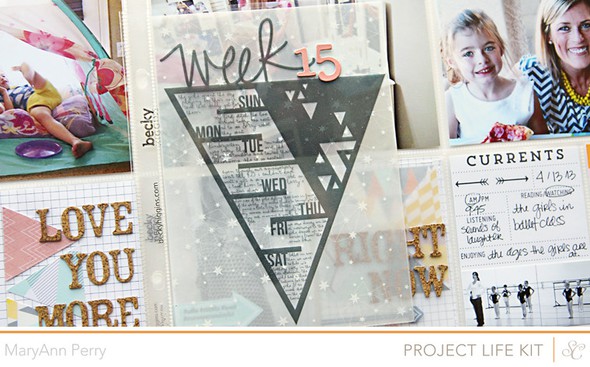 Project Life Week 15 | Triangles Weekly Challenge by MaryAnnPerry gallery