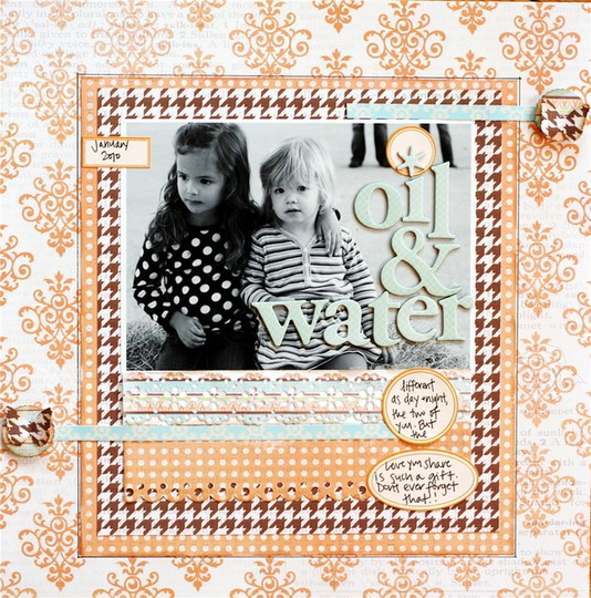 oil and water **NEW lily bee lovely**
