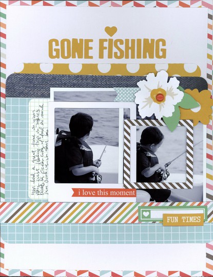 Gone fishing nicole martel chickaniddy crafts layout chickaniddy