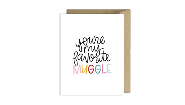 Favorite Muggle Greeting Card gallery