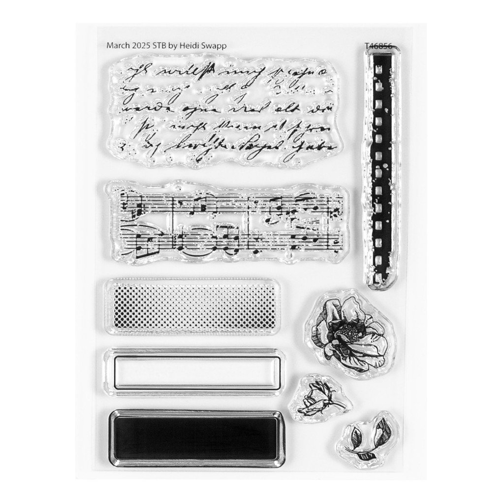 Stamp Set : 3×4 Stop The Blur Stamp March 2025 item