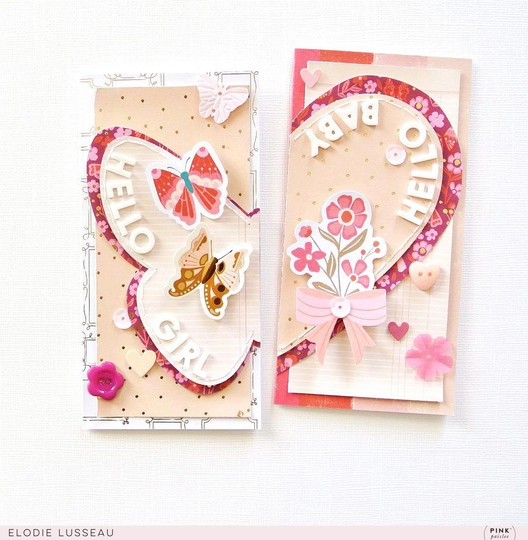 Baby girl cards
