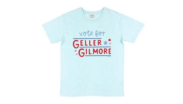 Vote Gilmore Pippi Tee - Sea Salt gallery
