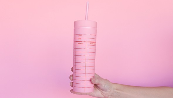 Pink Library Card  16oz Tumbler gallery