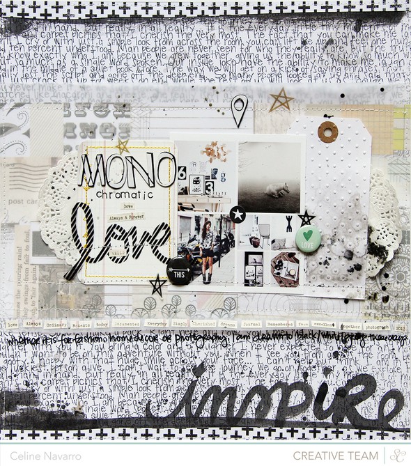 Monochromatic love *Printshop* by celinenavarro gallery