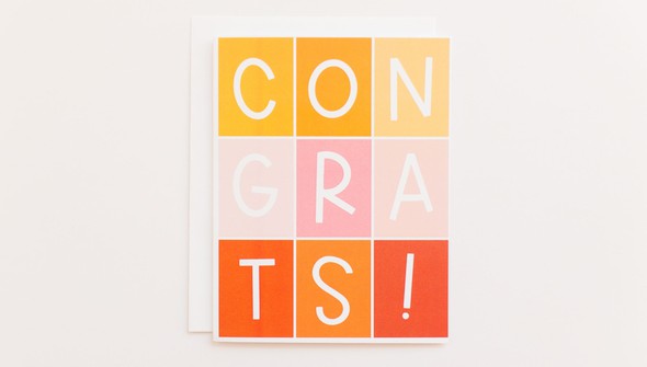 Congrats Greeting Card gallery