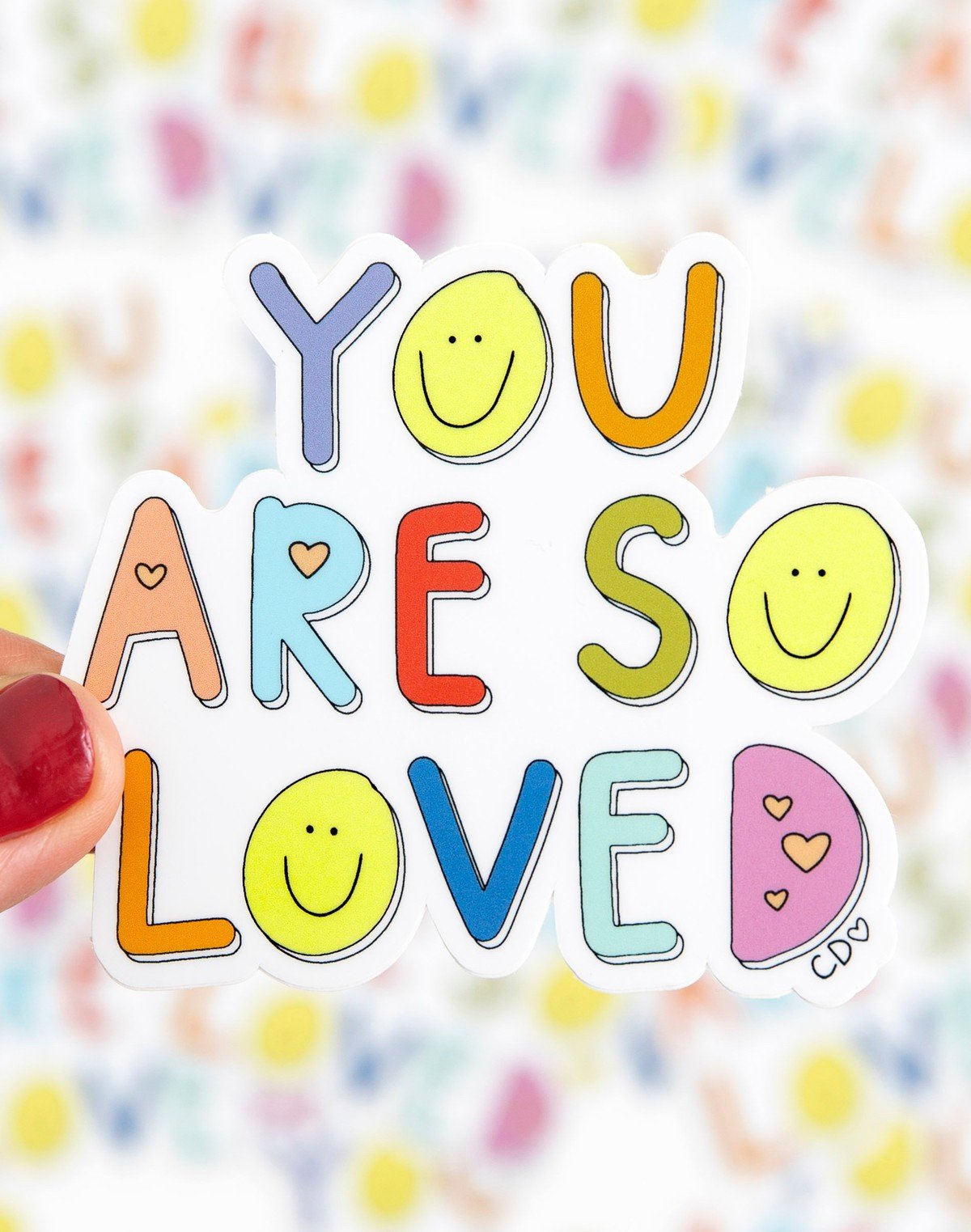 You Are So Loved Decal Sticker item
