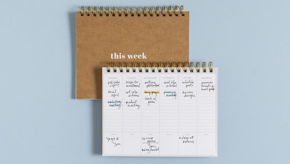 7×9 Spiral Weekly Planner gallery
