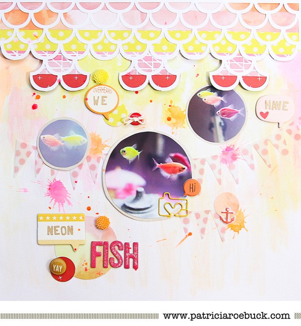 We Have Neon Fish | Scrapbook & Cards Today by patricia gallery