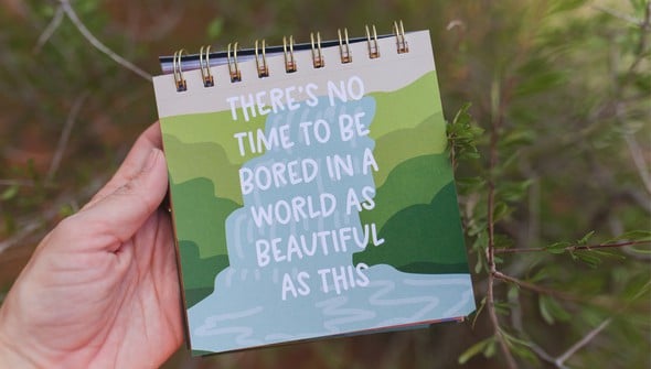 52 Weeks Of Outdoorsy Quotes Flip Desk Calendar gallery
