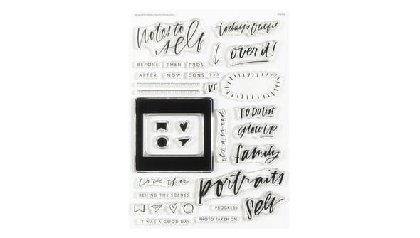 Stamp Set : 6×8 Notes To Self by Paislee Press gallery