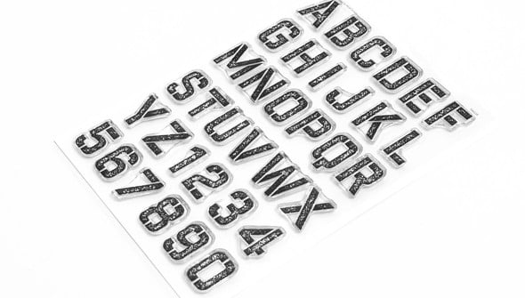 Stamp Set : 6×8 Stencil Alphabet  gallery