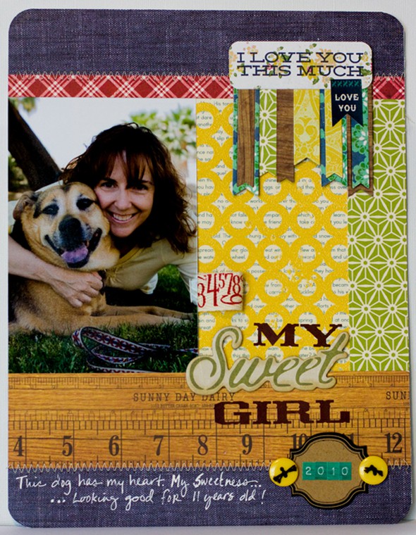 My Sweet Girl: Member Challenge/Shop Your Stash by scrapally gallery
