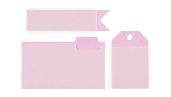 Color Collective Vellum Pockets & Tags - Pinkity gallery