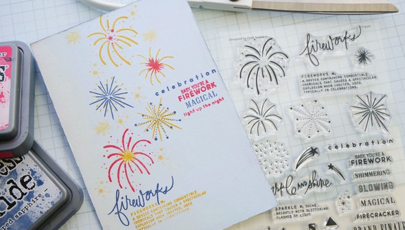 Stamp Set : 4x6 Fireworks gallery