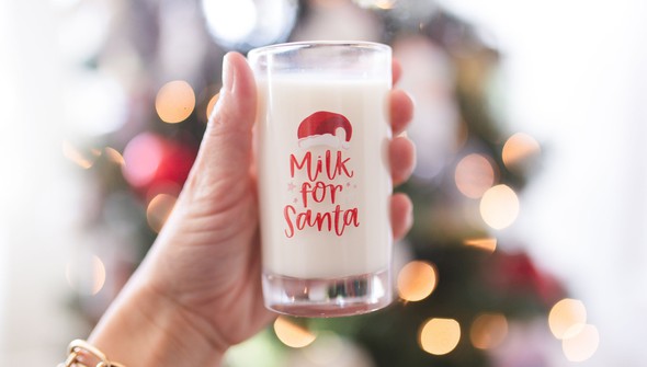 Milk For Santa Mini Juice Glass gallery