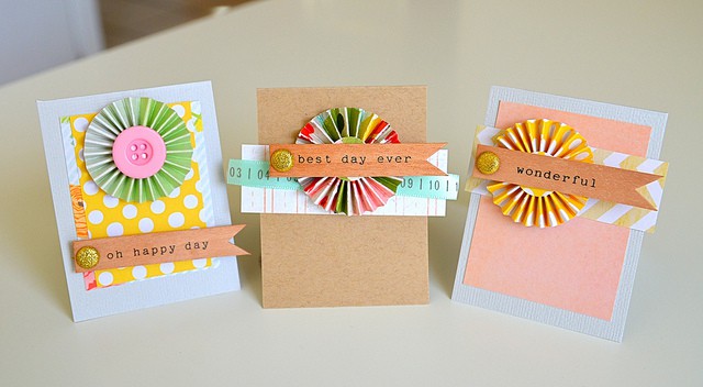 mini card trio - dear lizzy neopolitan