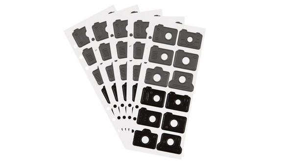 Color Theory Bulk Chipboard Cameras - Inky Black + Clean Slate gallery