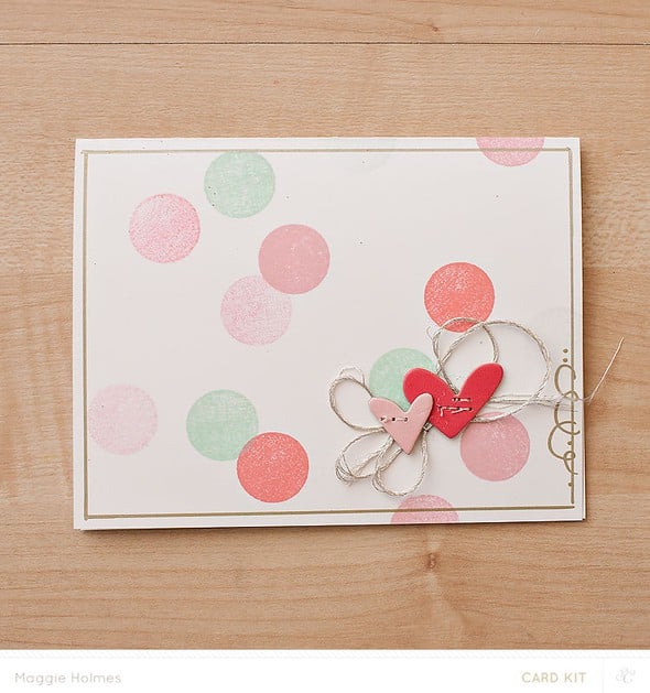 Hearts & Confetti Card by maggieholmes gallery