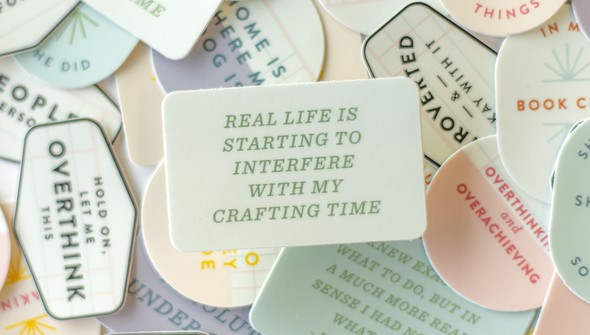Real Life Is Starting To Interfere Decal Sticker gallery