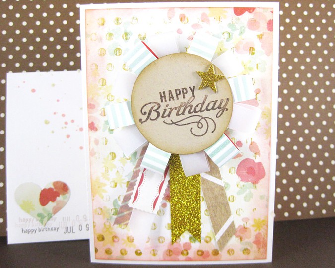 nanas birthday card by jamieleija studio calico