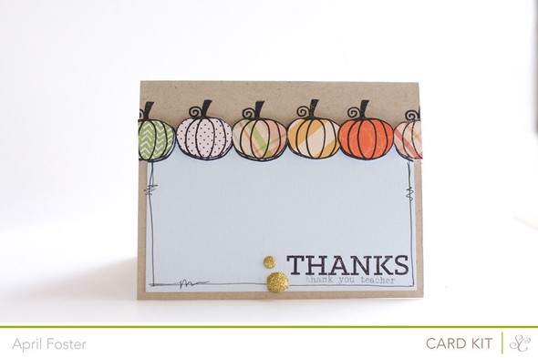Thanks Teacher Card *Card kit only* by AprilFoster gallery