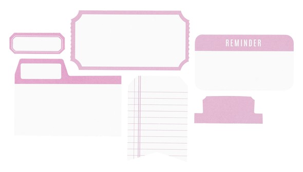 Color Collective Tab Notepad - Pinkity gallery