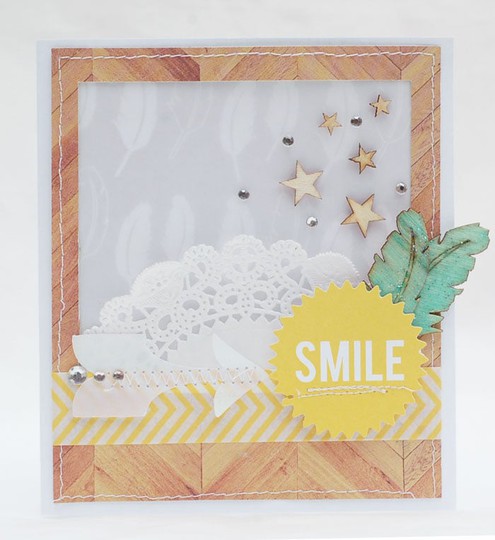 Smile Card **Cut It Out Challenge 3**