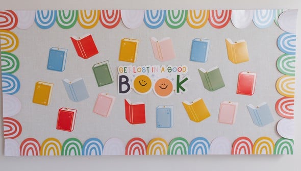 Lost in a Book Bulletin Board Kit gallery