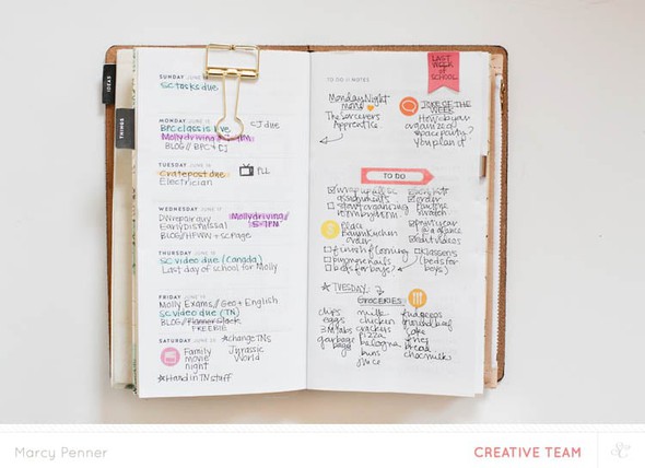 Planner // June 14 - 20 by marcypenner gallery