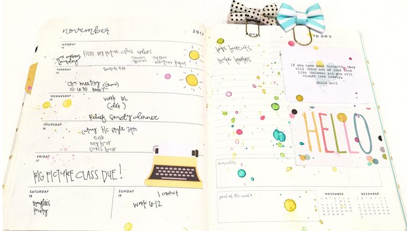 Watercoloring Your Planner  gallery