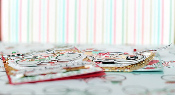 Doily Bicycle Cards by LeaLawson gallery