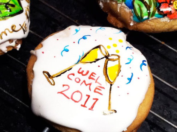 New Year's Eve Cookies by milkcan gallery