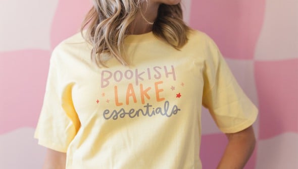 Bookish Lake Essentials - Pippi Tee - Light Yellow gallery
