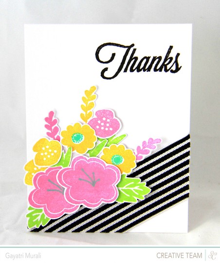 Thanks Card-Bubblegum Add-on Card Kit only