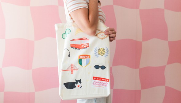 Princess Illustrations Tote Bag gallery