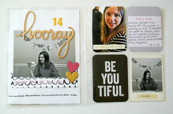 march layout. birthday by melissamarie gallery