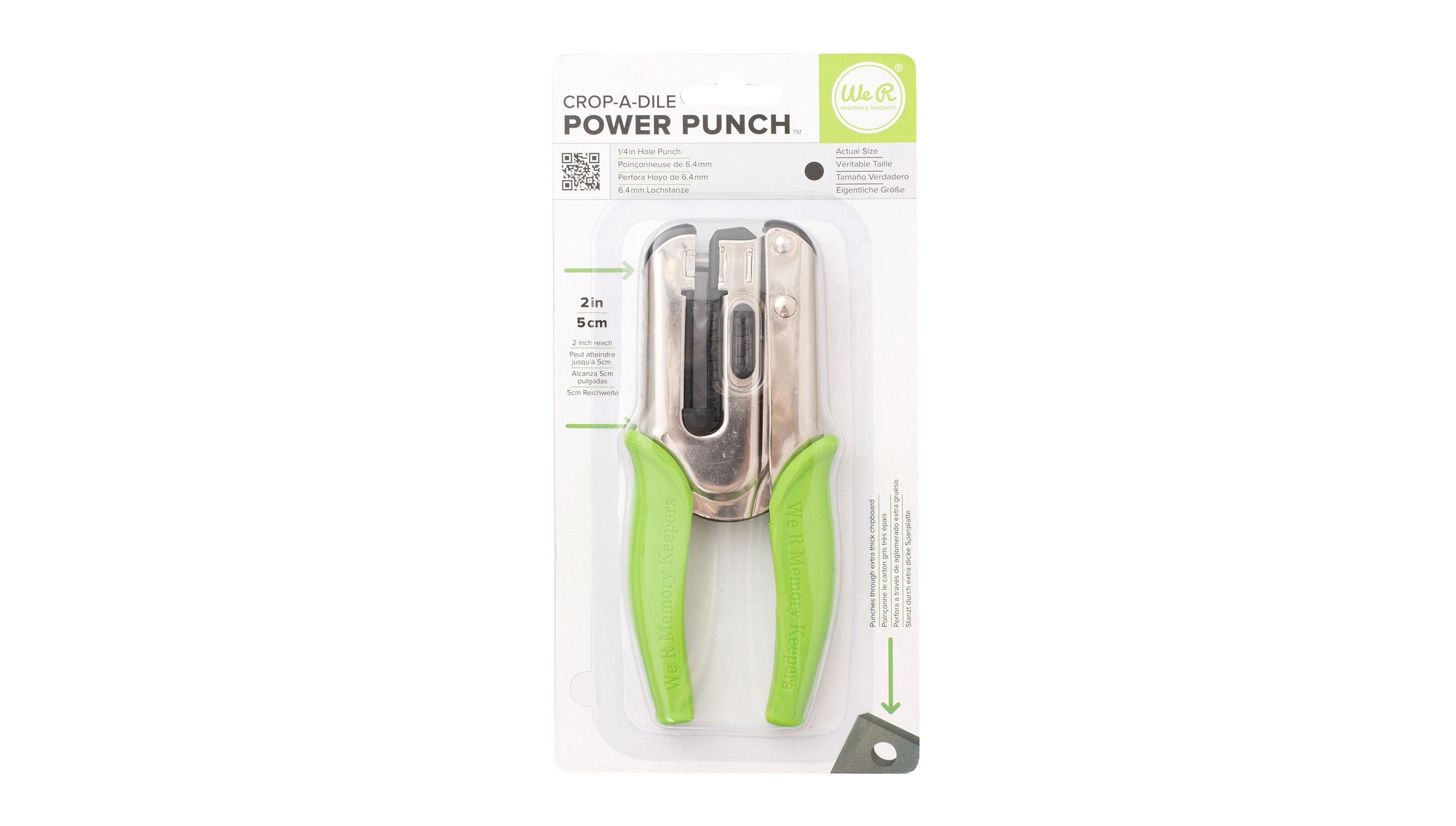 We R Memory Keepers - Crop-A-Dile - Power Punch - - Heidi Swapp Shop