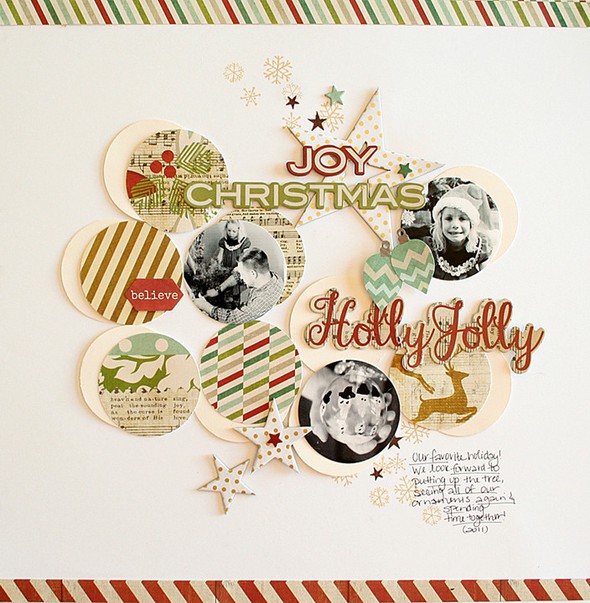Joy of Christmas layout by Dani gallery