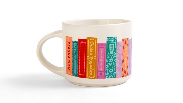 Jane Austen Books Large Ceramic Mug gallery